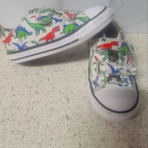 Converse Velcro Dino Shoes